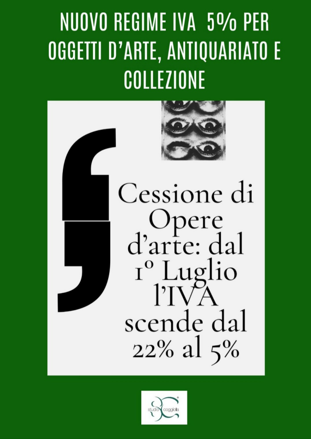 Collezionismo e nuovo regime IVA 5\% 